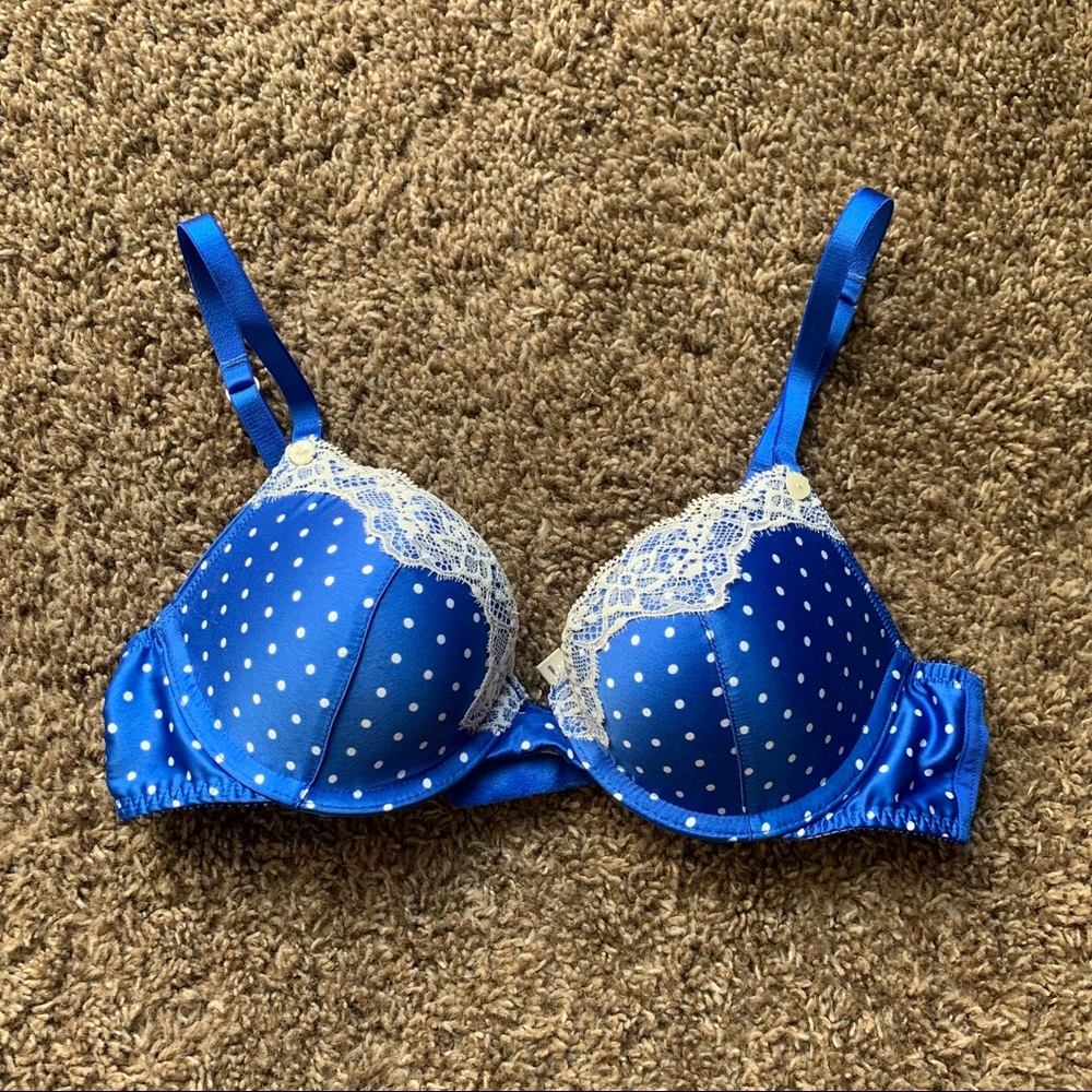 NWOT Aerie Lace Polka Dot Bra 32b